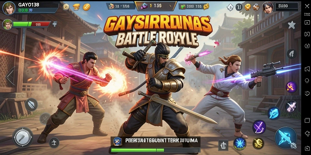 Gameplay intens dengan pertarungan seru di GAYO138.