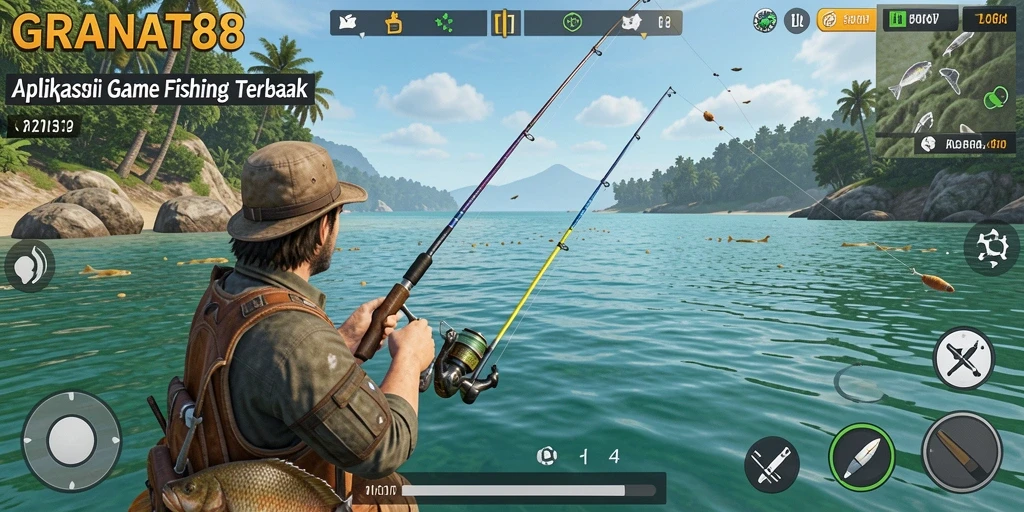Tangkapan ikan besar di game Fishing yang menantang.