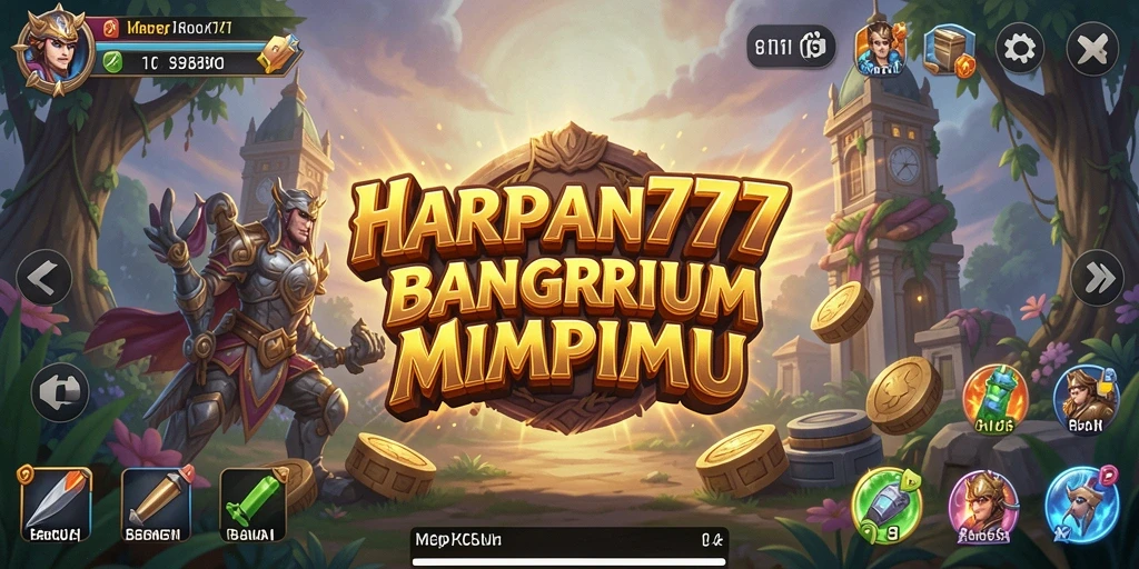 Screenshot gameplay HARAPAN777 menampilkan saat-saat membangun bisnis yang sukses.