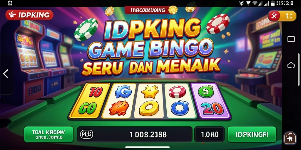 Tampilan menarik dari gameplay Bingo IDPKING yang seru.