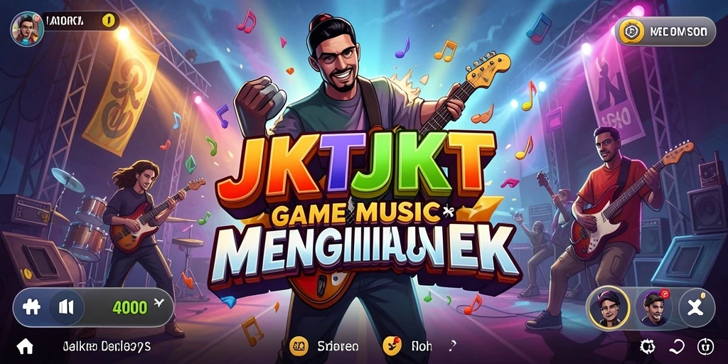 Tampilan gameplay yang seru dan interaktif dari JKTJKT.