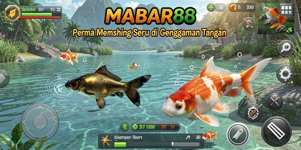 Tangkapan ikan menakjubkan dalam gameplay MABAR88.