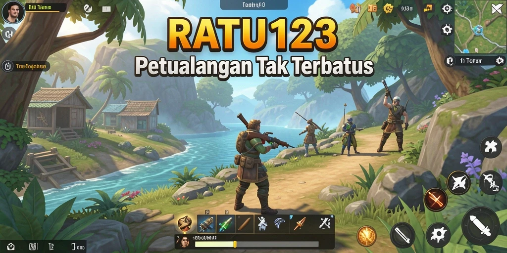 Gameplay terbuka yang menakjubkan dari RATU123.