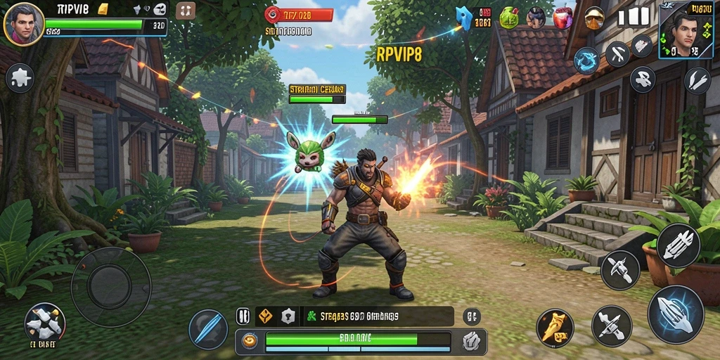 Tampilan gameplay RPVIP8 yang menarik dan strategis.