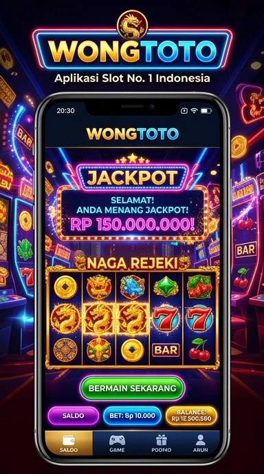 Fitur pencarian di aplikasi wongtoto yang memudahkan menemukan aplikasi.